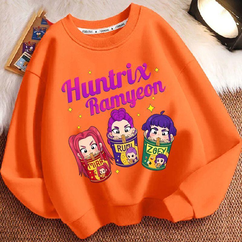 Kinder Lockerer Hexenjagd Team Hoodie Herbst und Winter Jungen- und Mädchen-Freizeitjacke mit langen Ärmeln