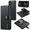 DG.MING for Samsung Galaxy S25 Edge Case Detachable Split Leather Phone Cover