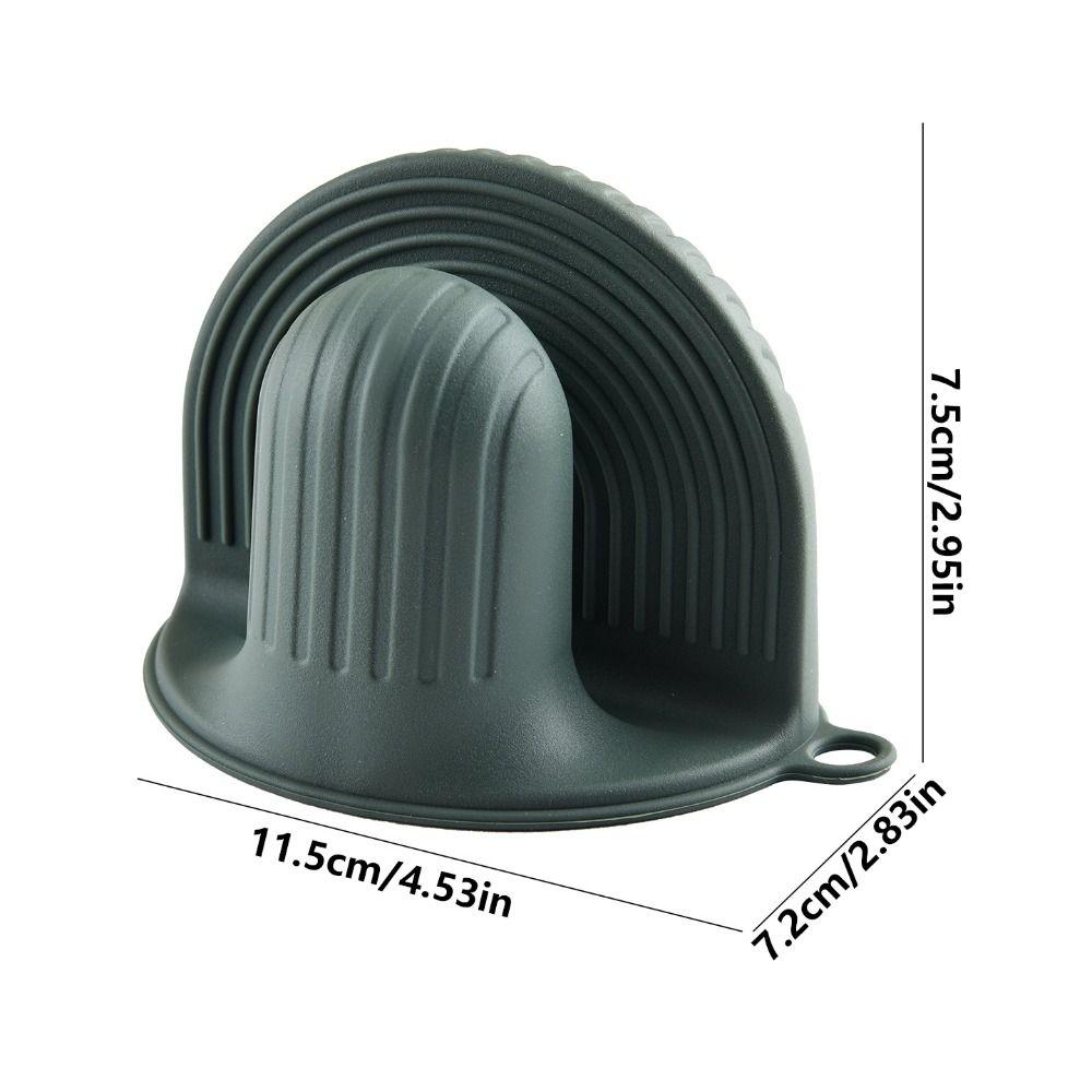 Thickened Silicone Oven Mitts Anti-scald Baking Gloves Microwave Hand Clips  Baking Ovens