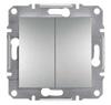 Asfora Łącznik Świecznikowy Bez Ramki Aluminium Eph0300161