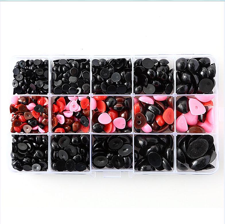 DIY Boxed Coffee Bear Plush with Black Eyes