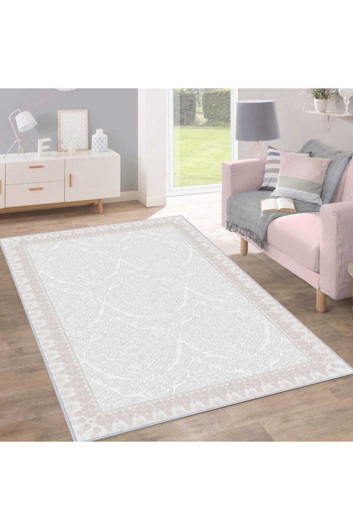 

Моющийся ковер с принтом Rovigo Home RVG1552-HT391 50x80 бежевый
