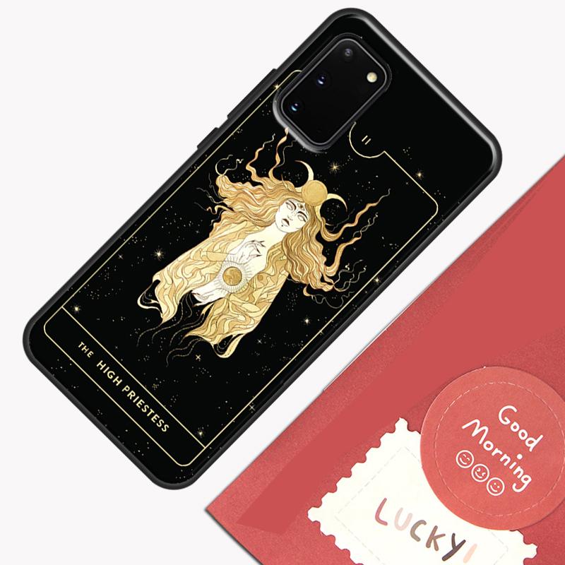 Witches moon Tarot Mystery totem Phone Case For Samsung Galaxy S23 S26 Ultra S20 S21 S22 S24 S25 Plus S10 S25 FE Cover Shell