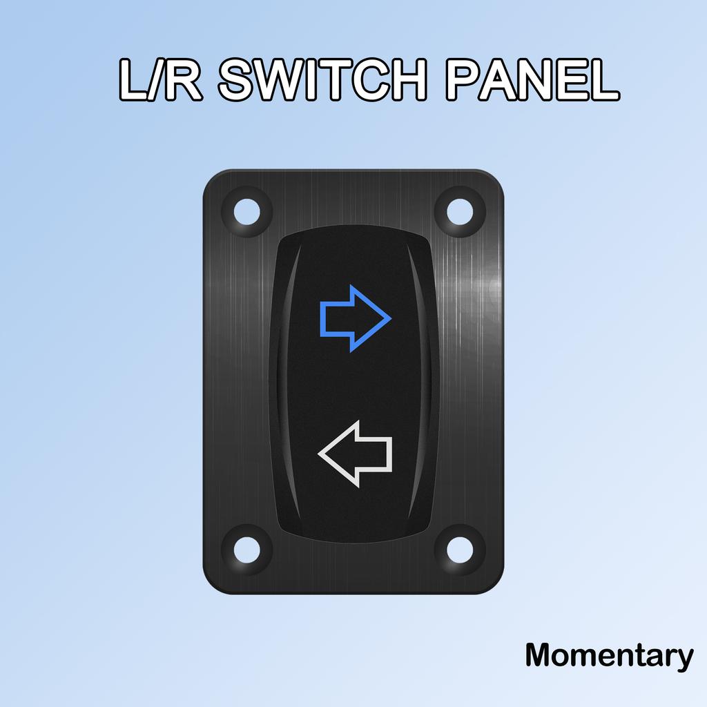 ARROWS 6Pin (ON)-OFF-(ON) DPDT Momentary Switch12V UP/DOWN Polarity Reverse Rocker Switch for ARB/Carling/NARVA Replace