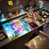 Grand Theft Auto Gaming Mauspads Büro-Mauspads Schreibtischmatte Rutschfeste Gummibasis Perfektes Geschenk für Gamer und Profis
