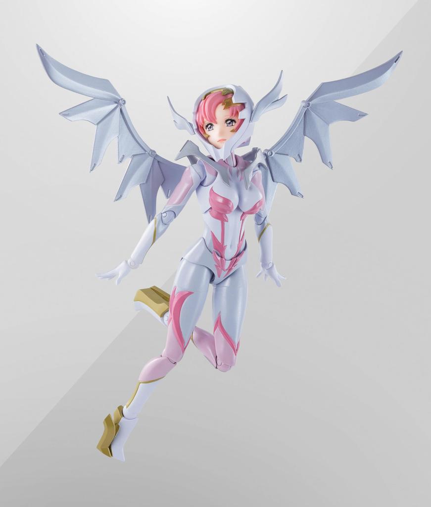 Lacus Clyne Suit Reproduction PVC Approximately Complete Figure S.H.Figuarts (Pilot Ver.) Ride-On Set, & ABS, 130mm, Pre-painted