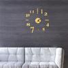 Modern Diy Analog 3d Mirror Surface Number Wall Clock Sticker For Home Decor