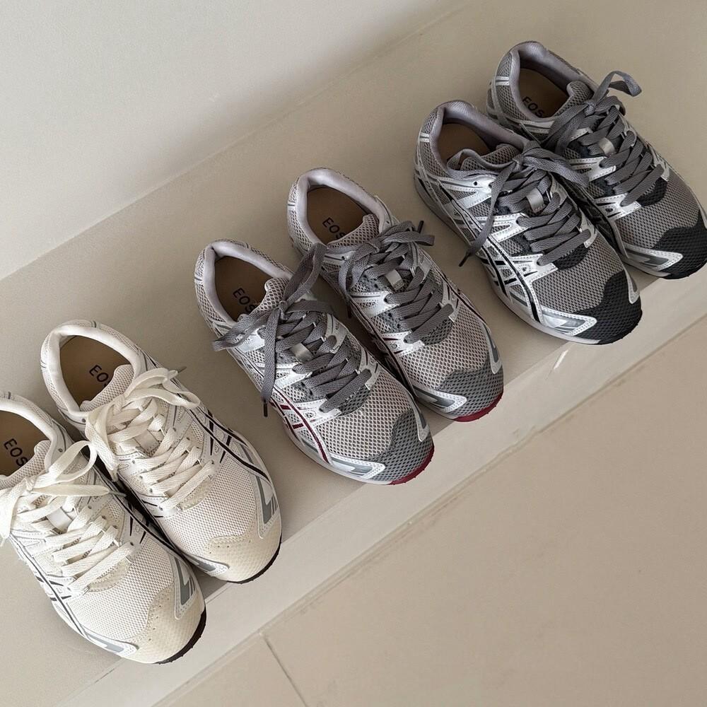 Huge comfortable dad shoes women light and thin hiking shoes women American versatile sports style mesh contrasting casual shoes women