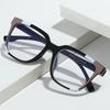 New Multi-Color Fashion Square Glasses Unisex Anti-Blue Light Eyewear