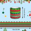 Paper Decorative Stickers No Adhesive Bulletin Board Border New Stickers  Christmas