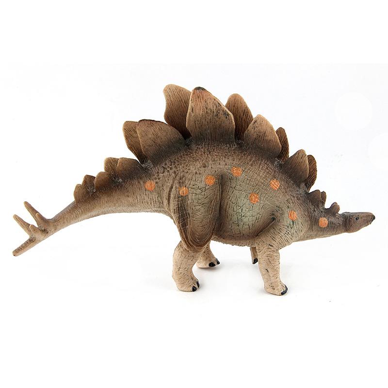 English Details Dinosaur Model Toys Armored Stegosaurus Narrow-Faced Stegosaurus Longthorn Stegosaurus