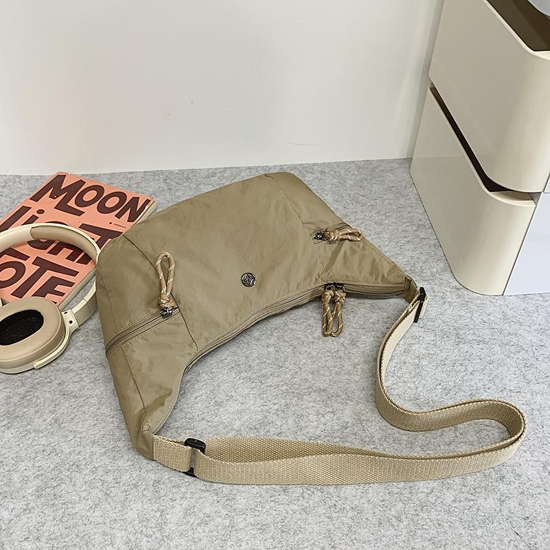 Women's Waterproof Nylon Crossbody Bag Men's Large Capacity Shoulder Bag