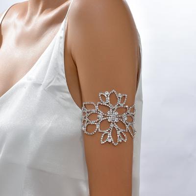 1PC Collana Catena Corpo Moda Trendy da Donna Zircone Adatto per Appuntamento, Festa, Festival Regali