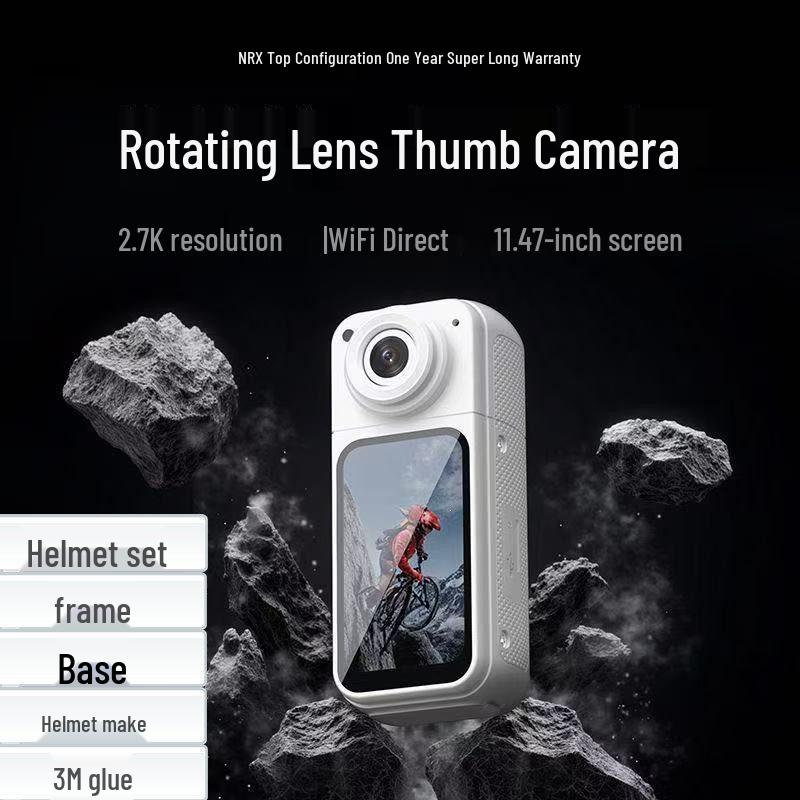 Anti-Shake HD Action Camera for Cycling, Travel, Scooter, and Motorcycle
