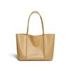 Leather Tote Bag Portable Large Bag Simple Large Capacity Commuter Women's Bag
