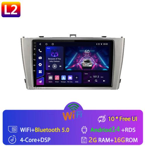 

Android 14 Carplay Автомагнитола для Toyota Avensis T27 2009 2010 2011 2012-2015 GPS-навигация Мультимедийный проигрыватель DSP Stereo 4G