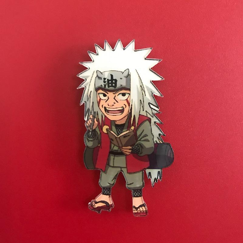 Naruto Cartoon Animation Peripheral Acrylic Refrigerator Magnet Sticker Kawaii Creative Interior Decoration Pieces 20 Entertaining Play Safe