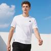 Adidas Classic Three Stripes Quick-Dry T-Shirt Lightweight Breathable Fitness Top Round Neck Short Sleeve Men Tops White KC3740
