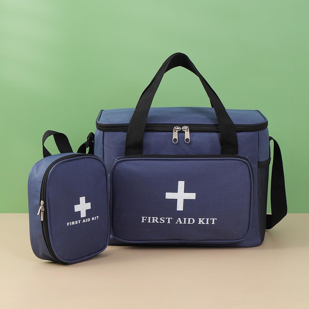Compact Handheld Medicine Bag – Traveler's Crossbody Emergency Health Pouch for Home, Car, and Epidemic Preparedness