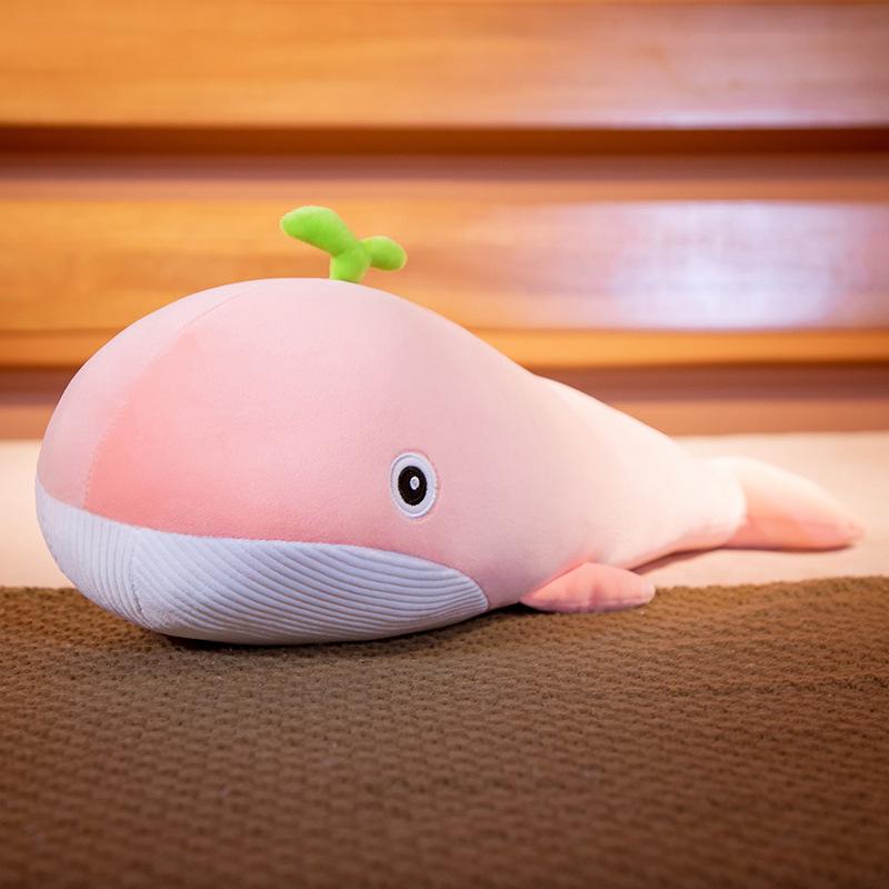 Large Ocean Whale Plush Toy Doll Girl Whale Long Pillow Gift Sleeping Long Legs Doll