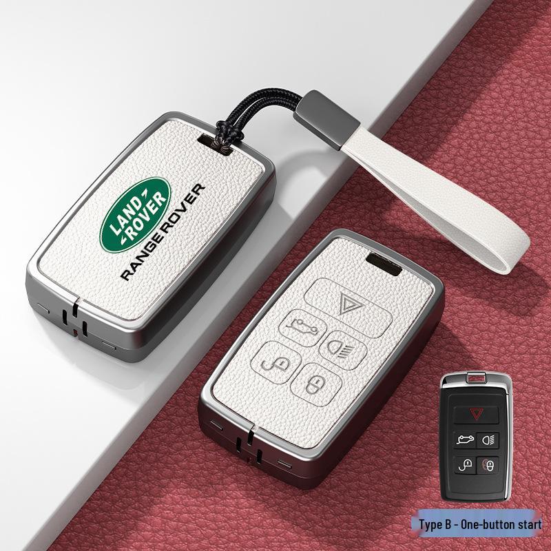 Land Rover Schlüsseltasche: Passend für neuen Range Rover Sport, neuen Defender, Discovery 5 - Schutzhülle für Autoschlüssel für Männer & Frauen