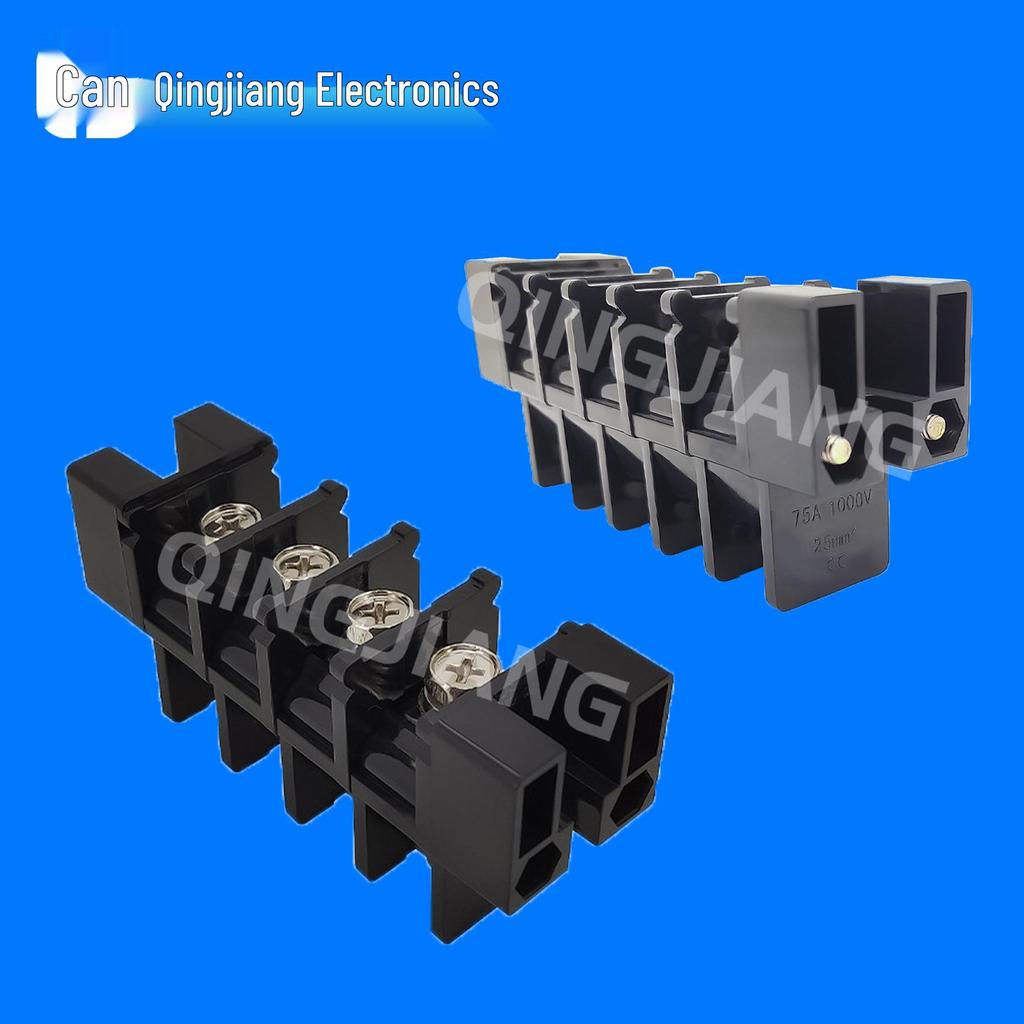 Flame Retardant 75A Wall-Through Battery Wiring Terminal