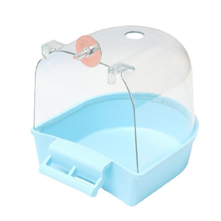Parrot Clear Bathtub Bird Cage Screw Bathroom Bath Room for AllSize Bird