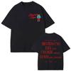Rapper Bad Bunny Merch T-Shirt Mode Hip Hop Popmusik Kurzarm-T-Shirts Herren Damen Lässige Lockere Baumwoll-T-Shirts Streetwear