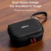 PU Portable Carrying Case Shockproof Hard Shell Travel Storage Case with Wrist Strap for Insta360 Ace Pro 2 Xplorer Grip