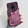 Hülle Für LG K8 2017/LG K8 2018/LG K9 2018 Weiches Silikon Schwarzes Gehäuse Für LG K10 2016/LG K10 2017 Hülle Niedliche Blume Cartoon Hülle