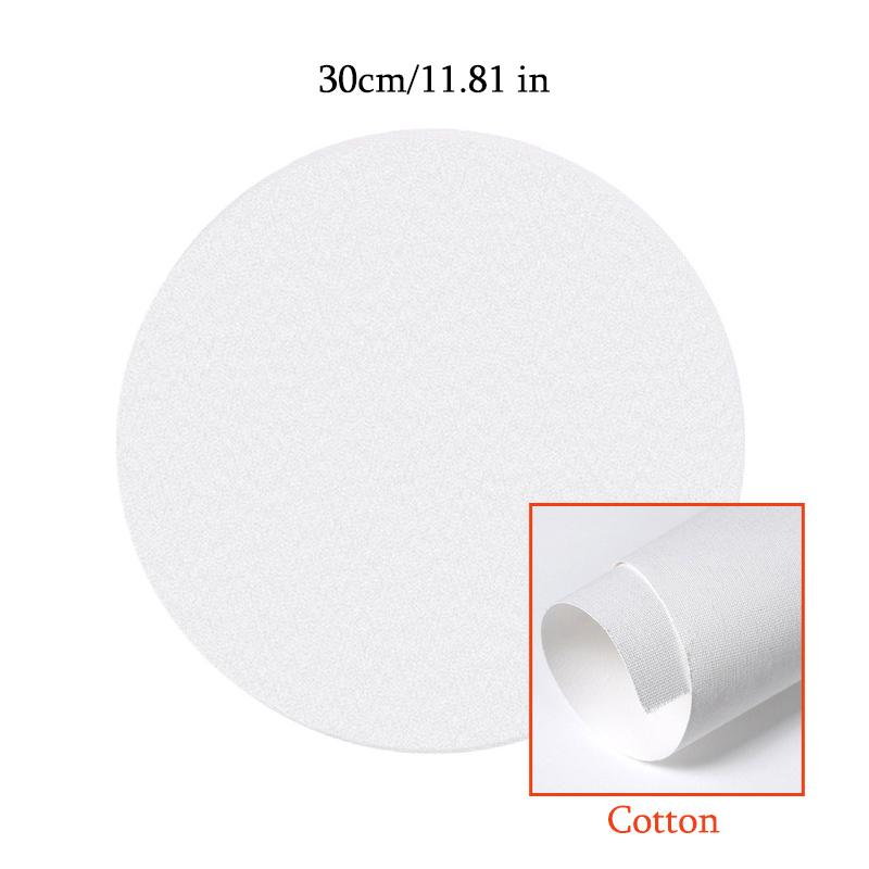 Panou de Desen din Pânză Albă, Cadru din Lemn cu Pânză de Bumbac, Potrivit Pentru Acrilic, Guașă, Practică de Pictură, Creație, Materiale de Artă, HB-05, 1 Bucată