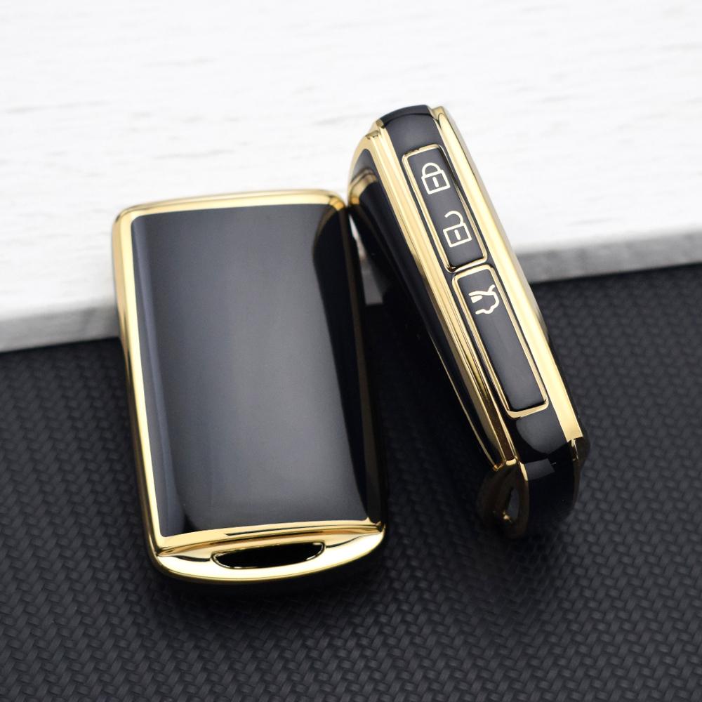 3/4 Buttons Anti-Scratch Tpu Car Key Cover For Mazda 3 Axela Cx-30 Cx-5 Cx4 Cx8 Cx9 - Keyless Fob Protector Key Rings