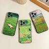 C-Cute Animals and Nature Phone Case For iPhone 17,16,15,14,13,12,11 Plus,Pro Max,XS,Soft Silicone Black Cover