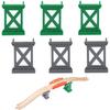 Train Bridge Pier Track Railway Accessories Compatible All Major Brands