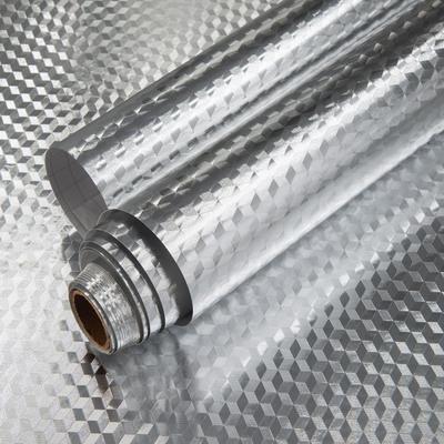 Jiroka Stainless Steel Aluminum Kitchen Renovation 40cm Wide X 5m Metallic Stainless Steel Cutting Renovation Repair Sticker Sheet, Sheet, Sheet,