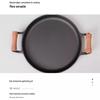 Mr. Jian Wood Handle Cast Iron Frying Pan