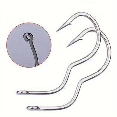12pcs High Carbon Steel Hooks, Sharp Barbed Hooks, Fishhook For Carp, Outdoor Fishing Accessories