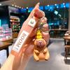 Capybara Cartoon Keychain - Cute Anime Doll for Students, Best Friend Birthday Gift, Small Pendant