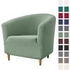 Thick Twill Non-Slip Semi-Circular Sofa Cover for Home or Hotel