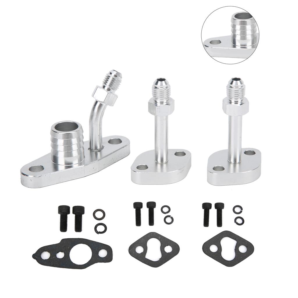Car Turbo Oil Feed Drain Flange Kit K026?0043 Maintenance Replacement for CT9 CT12 CT20 CT26