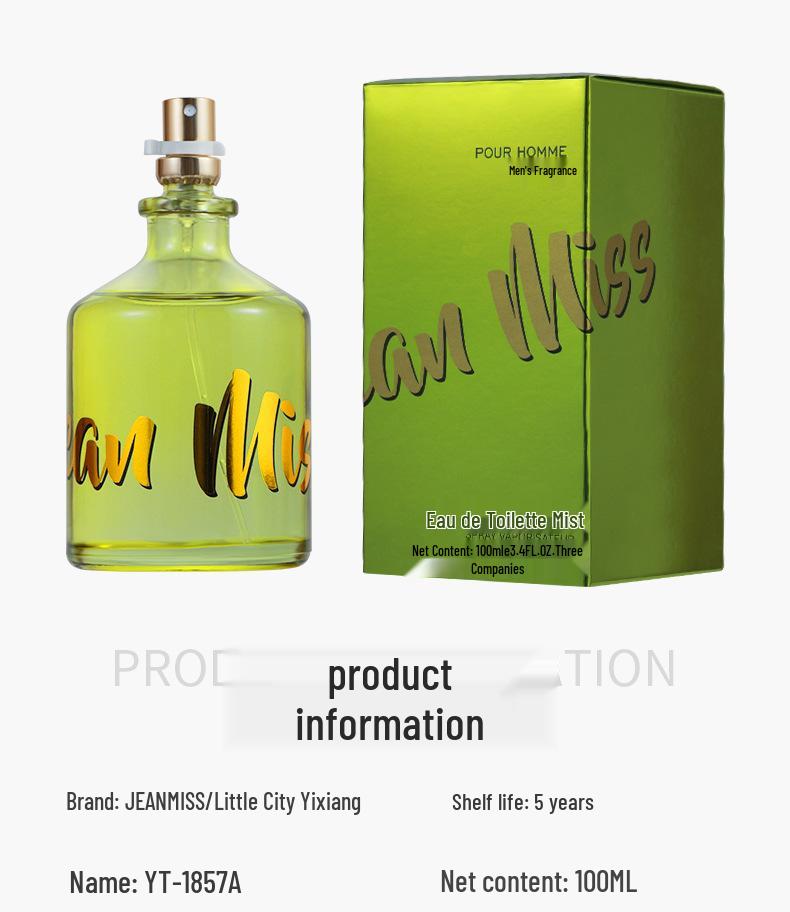 Vietnamese Curved Men's Perfume - Long-Lasting Fragrance