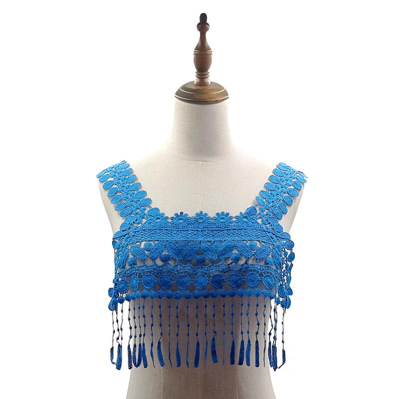 Water-Soluble Lace Collar, Milk Silk Embroidered Corsage, Hollow Embroidered Beard False Collar Diy Lace Accessories