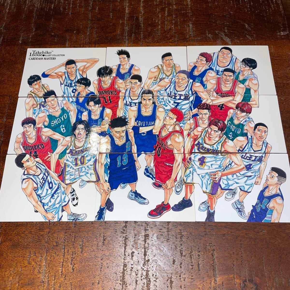 Used SLAMDUNK CARD DASS MASTERS Title Card Slam Dunk Hanamichi Sakuragi Kaede Rukawa Ryota Miyagi Takehiko Inoue