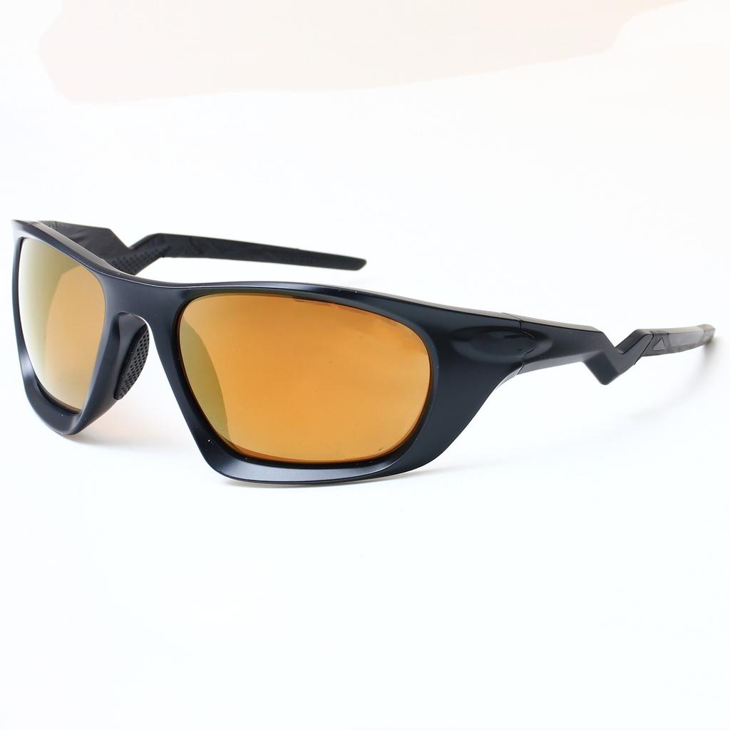 Outdoor sports, large-frame, casual, travel, cycling, retro, and stylish sunglasses for men and women