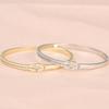 Infinity Symbol Figure Eight Knotted Zircon Bracelet Simple Bracelet Full of Stars Fashion Hand Jewelry