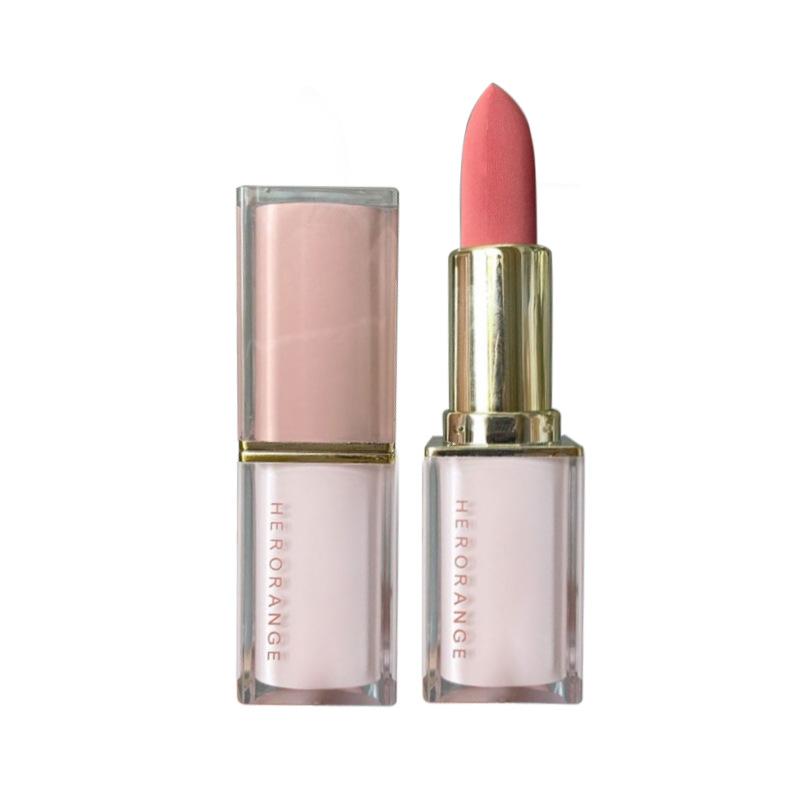 Crystal square tube lipstick, velvet matte long-lasting lipstick for student girl