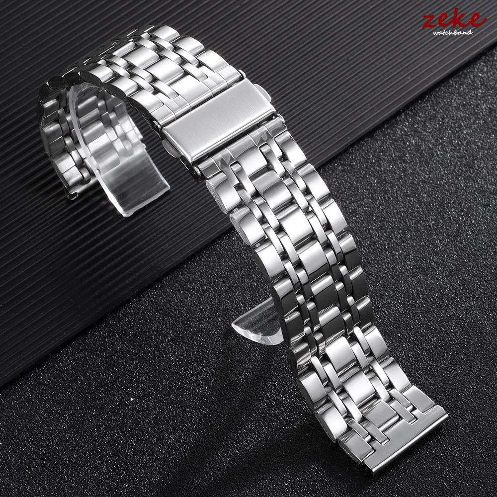 Stal nierdzewna Bransoleta do zegarka Metalowe składane zapięcie Pasek do zegarka 20 mm 22 mm dla Seiko dla Omega dla Huawei dla Samsunga Opaska na nadgarstek
