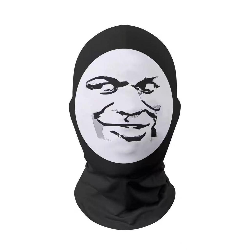 Influencer Cartoon Character Full Face Sun Protection Breathable Cycling Headband