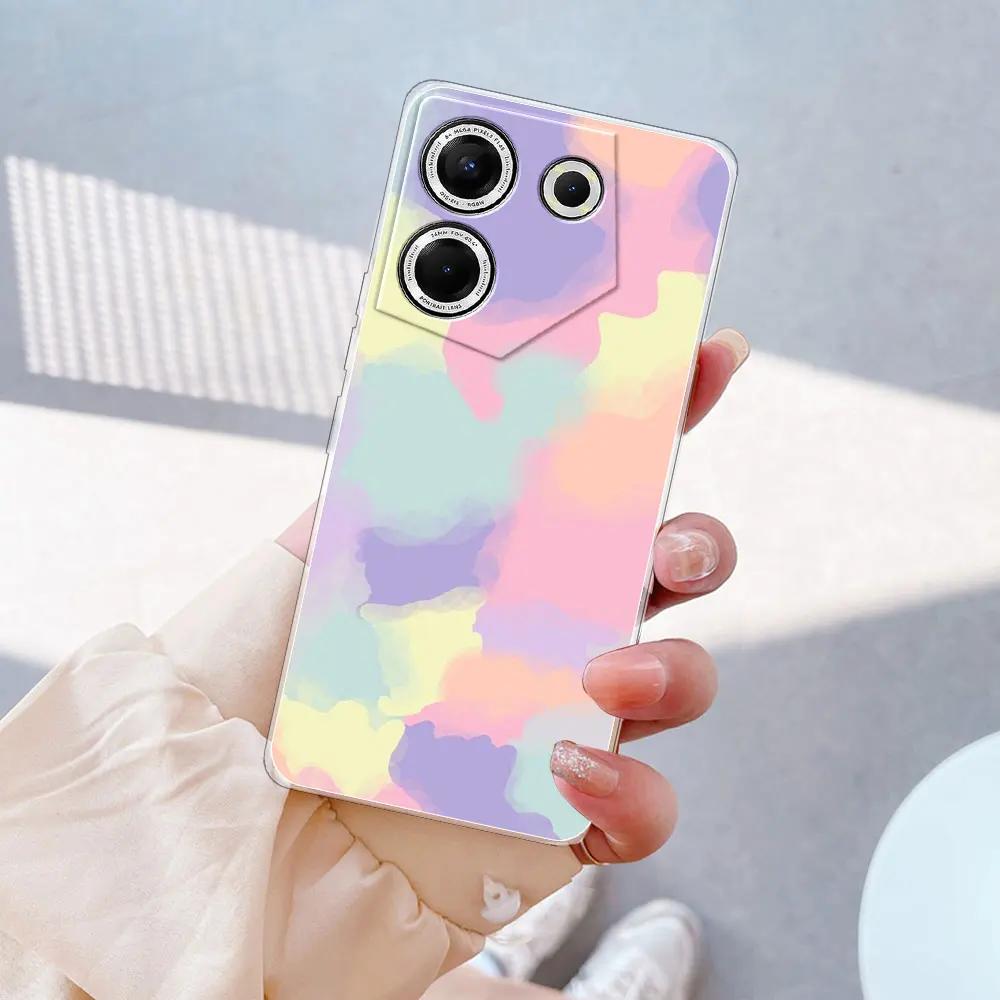 Für Tecno Camon 20 Pro 5G Hülle Klare Silikon Weiche TPU Handyhüllen Abdeckung Für Tecno Camon 20 Hülle Für Tecno Camon 20 Pro Hüllen