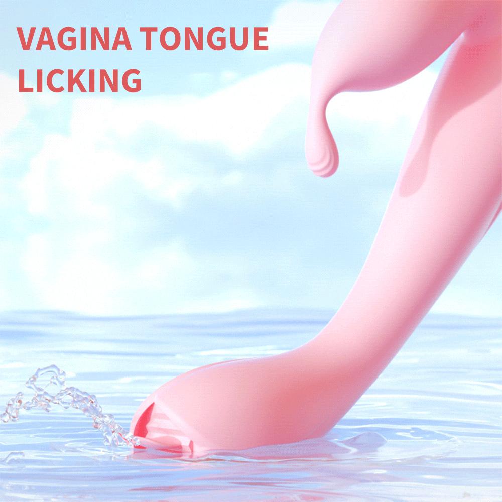 Vibrator Tongue Licking Retractable Vibrator Anal Stimulation Female Masturbator Oral Women Masturbation Adult Products Sex Toys
